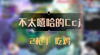 【不太嘻哈的Ccj】2枪手 吃鸡