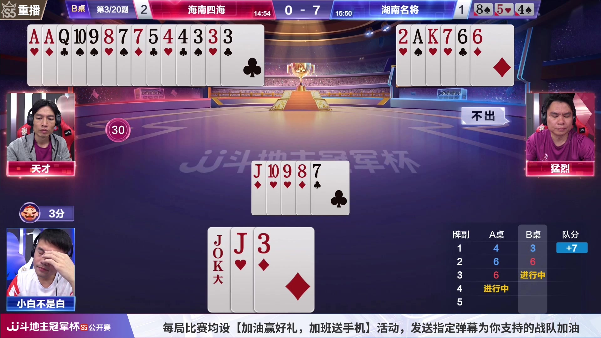 【2023-07-07 00点场】JJ斗地主官方：周五18点，F组开打！