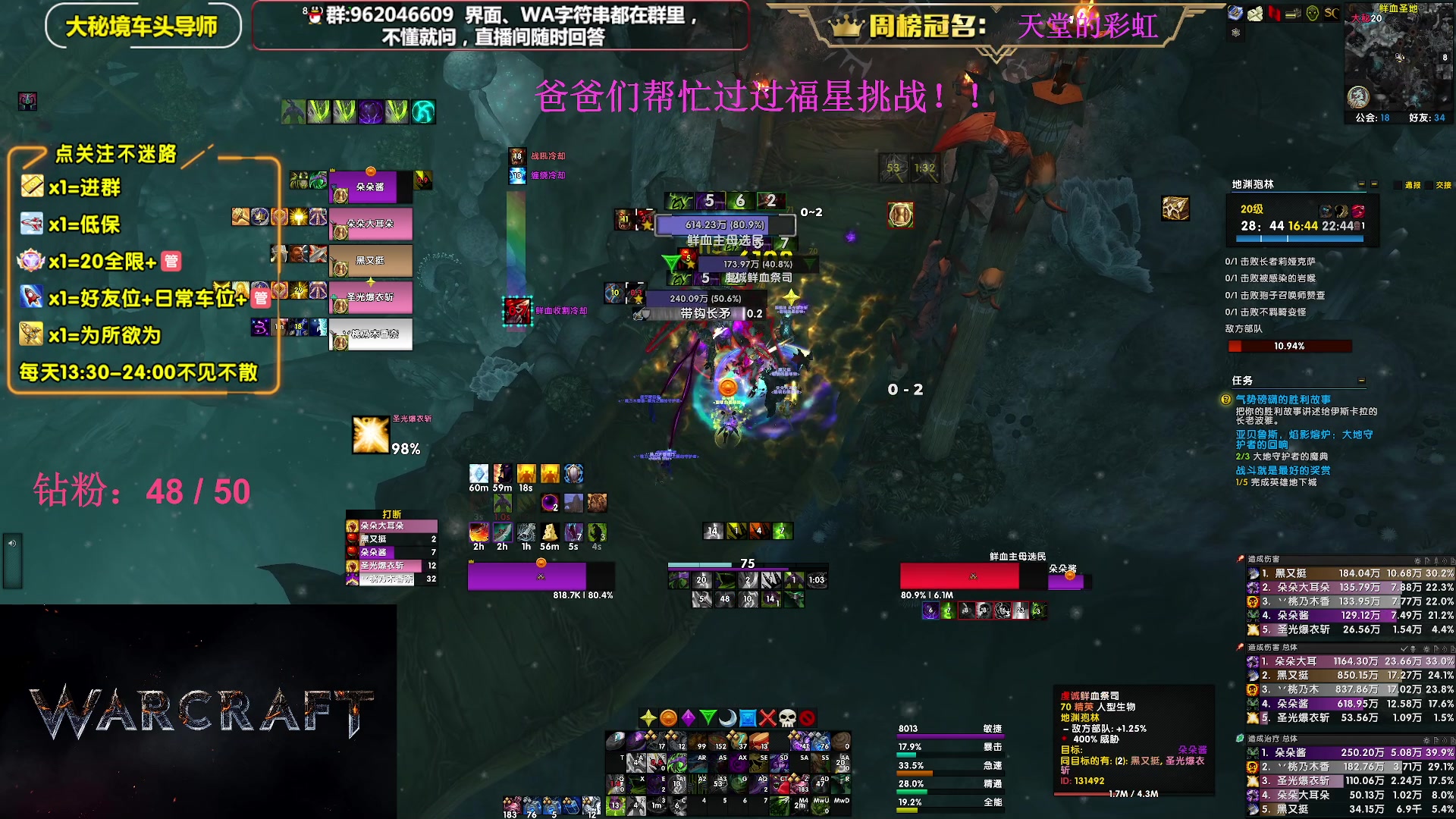 【2023-07-06 21点场】大嘴geigei：大嘴：大秘境单刷导师，亚服世界之树！
