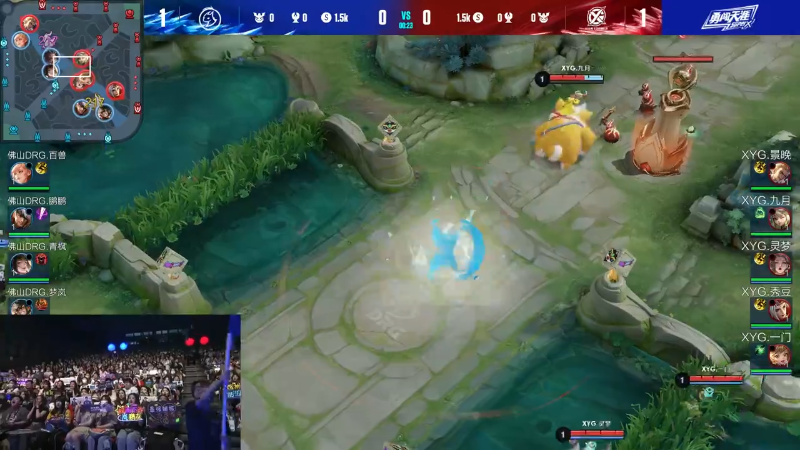 佛山DRG VS XYG第3局-2023KPL夏季赛常规赛