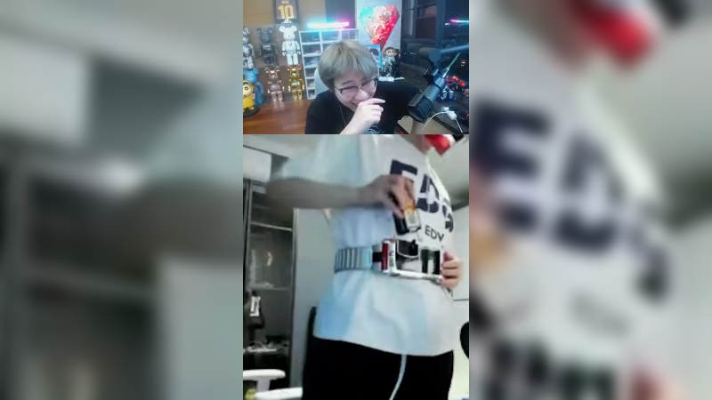 这波属于是头套大比拼了，但是怎么有个只因哥啊！