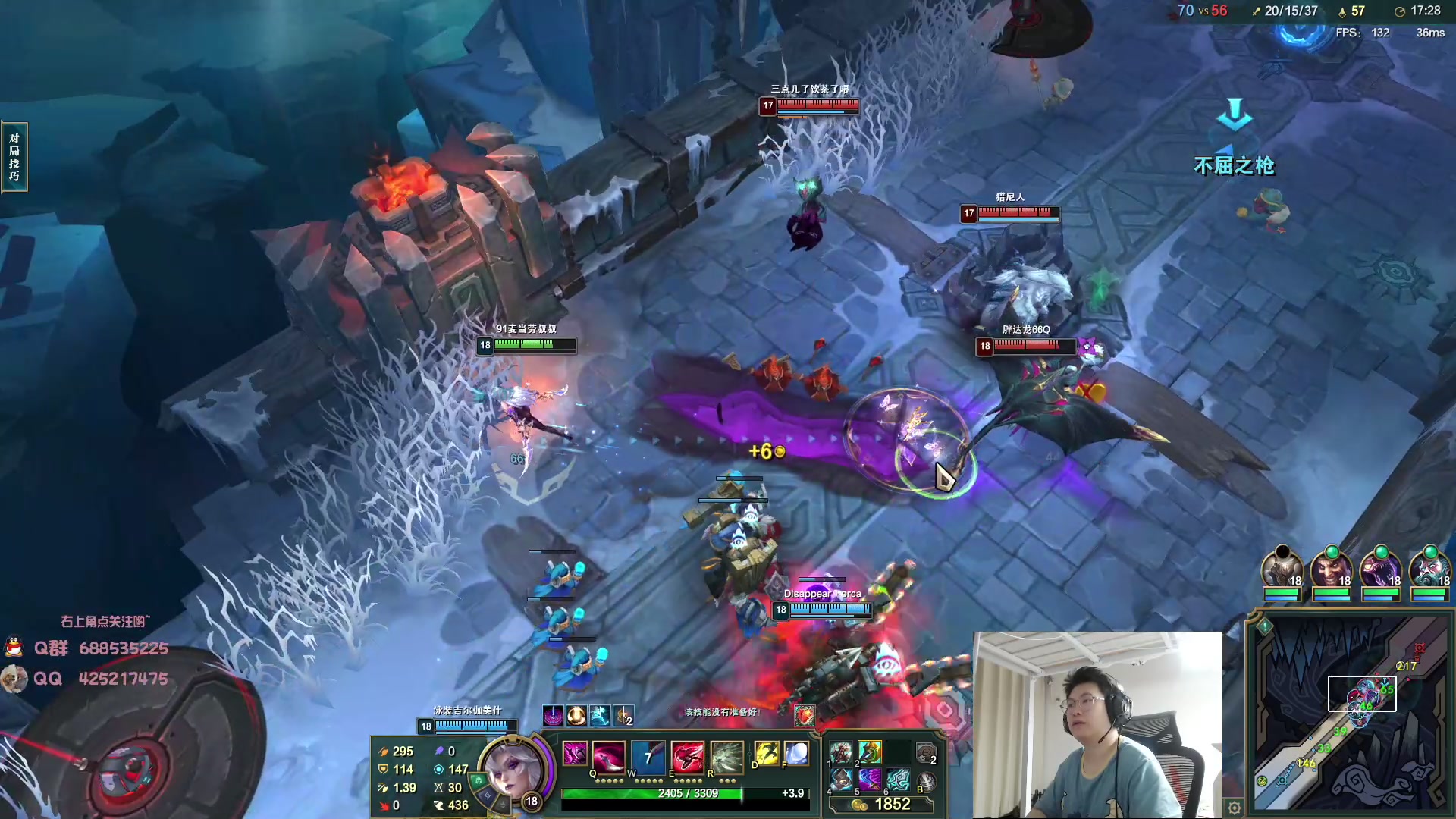 【2023-07-10 02点场】兮饭锐雯：大乱斗小王子回归