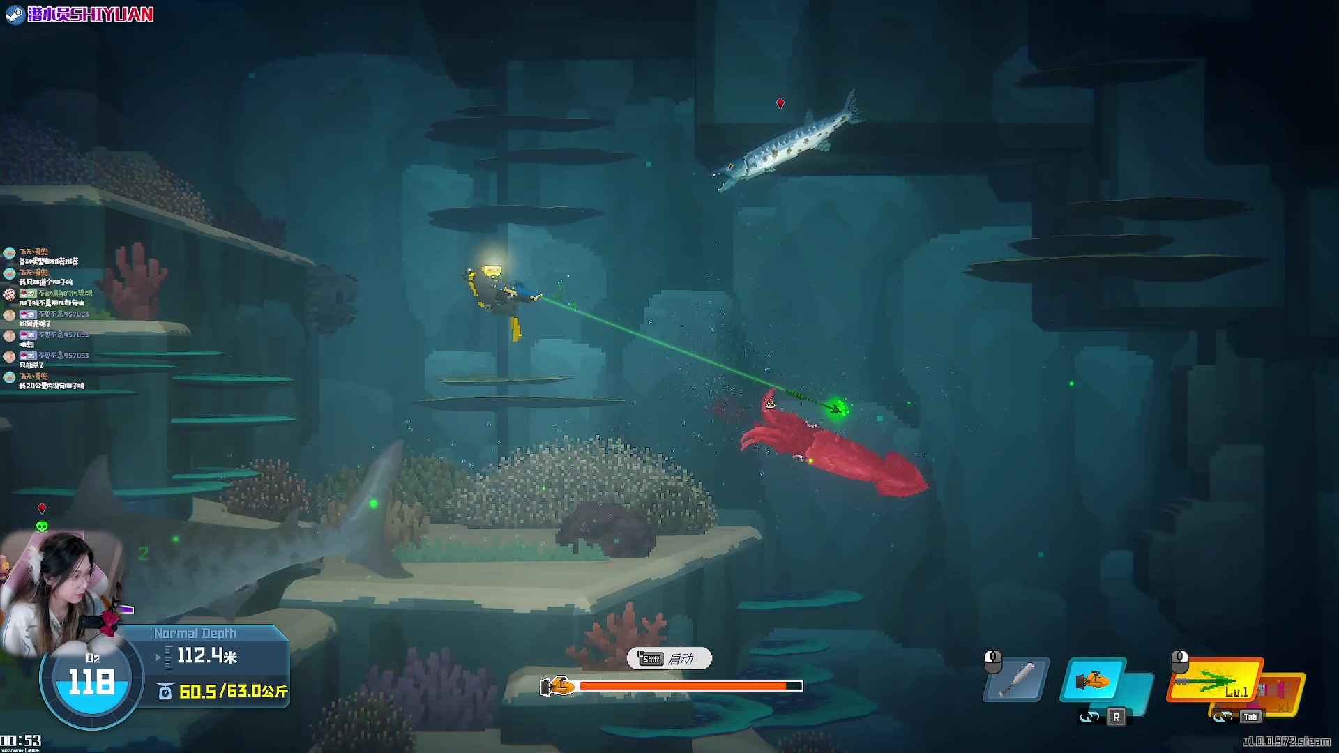 【2023-07-09 00点场】绝不早到十元元：潜水员十元 :( 贪bi！