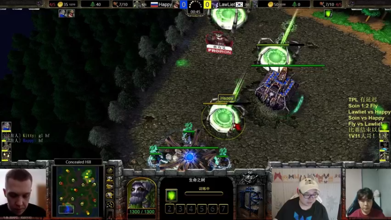 【TED出品】TPL A组 Happy vs Lawliet 窒息的压迫感