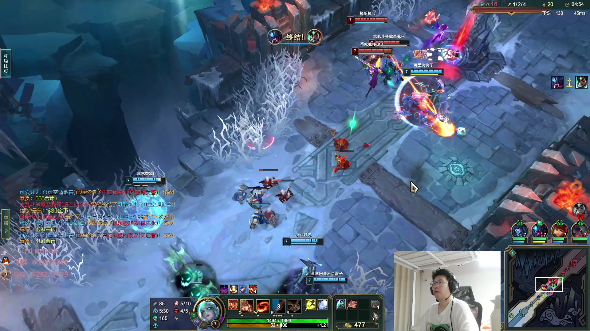 【2023-07-12 04点场】兮饭锐雯：大乱斗小王子回归