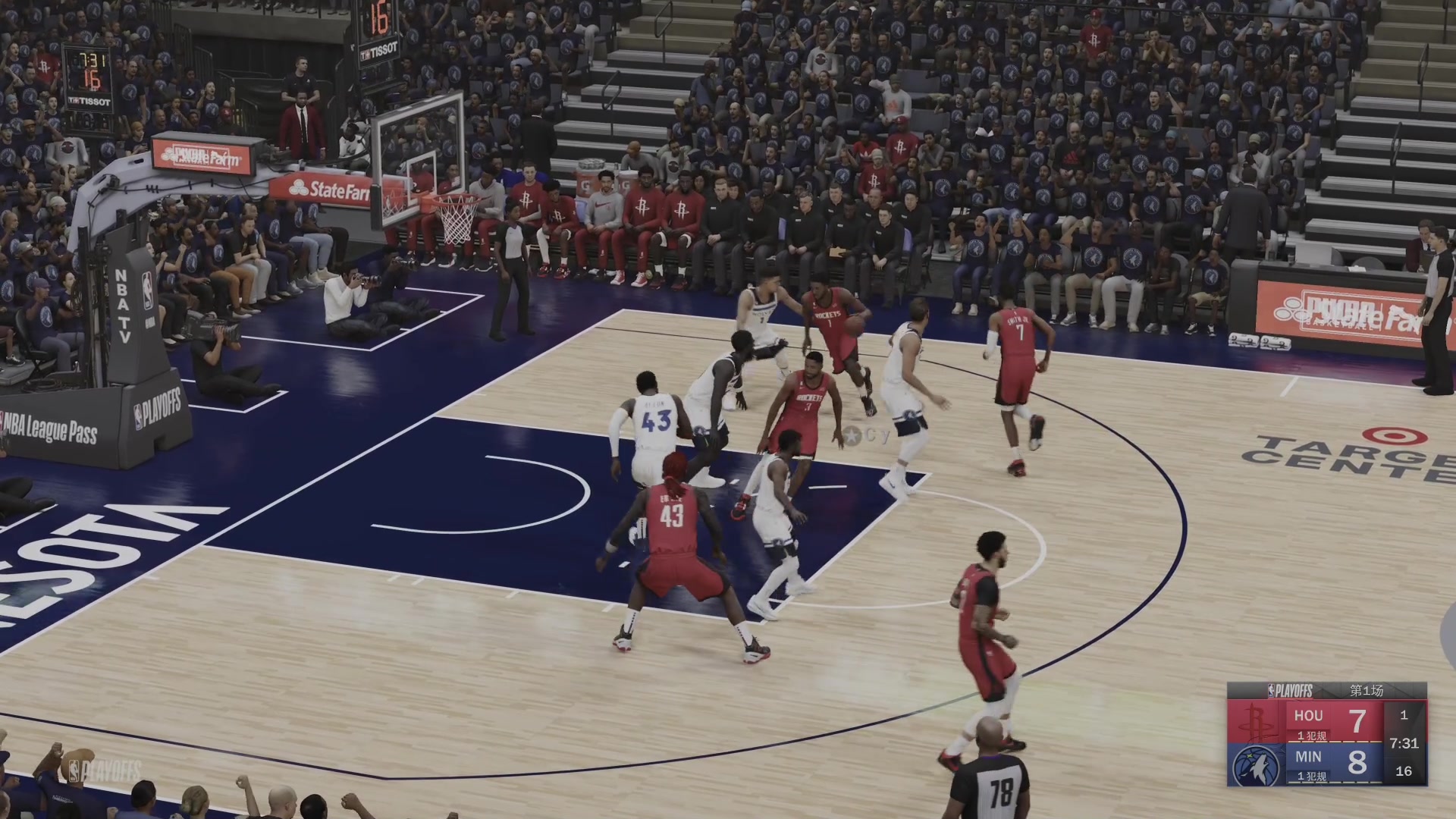 【2023-07-11 20点场】孟孟孟孟辰：NBA2K23水友联盟，冲压