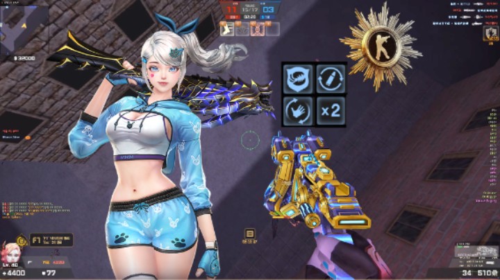 【CSOL神刃】韩服最新传奇武器次元裁决生化实战！特典天龙召唤冰龙疯狂输出！斗宗强者御空飞行！