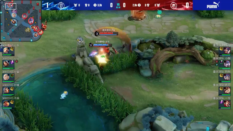 重庆狼队 VS 深圳DYG第2局-2023KPL夏季赛常规赛