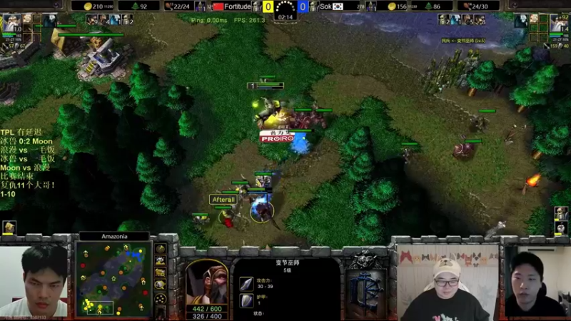 【TED出品】TPL D组 浪漫 vs 一毛饭 最强人族争夺战