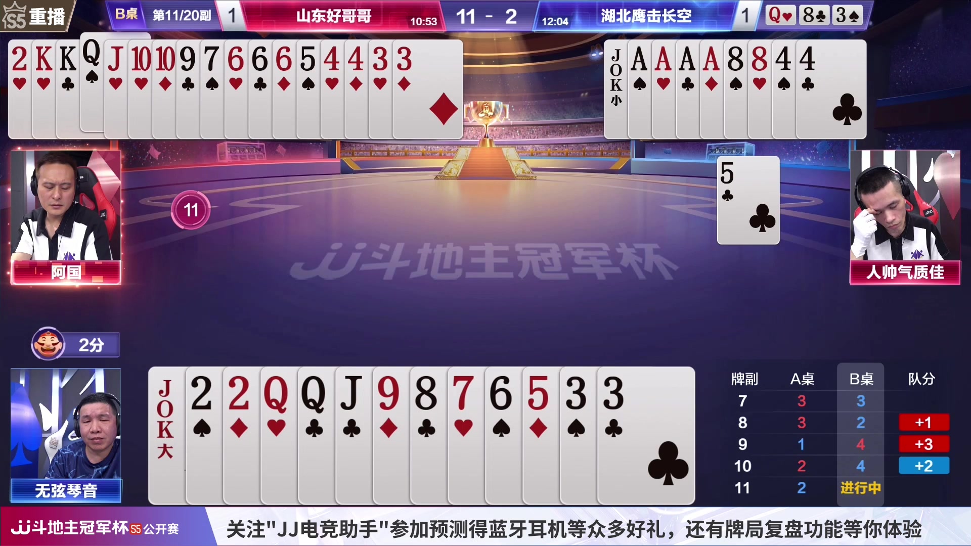 【2023-07-17 05点场】JJ斗地主官方：周一18点，送分天团VS好哥哥