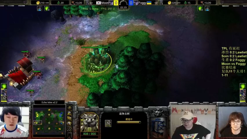 【TED出品】TPL冒泡赛 Moon vs Foggy 神级应对
