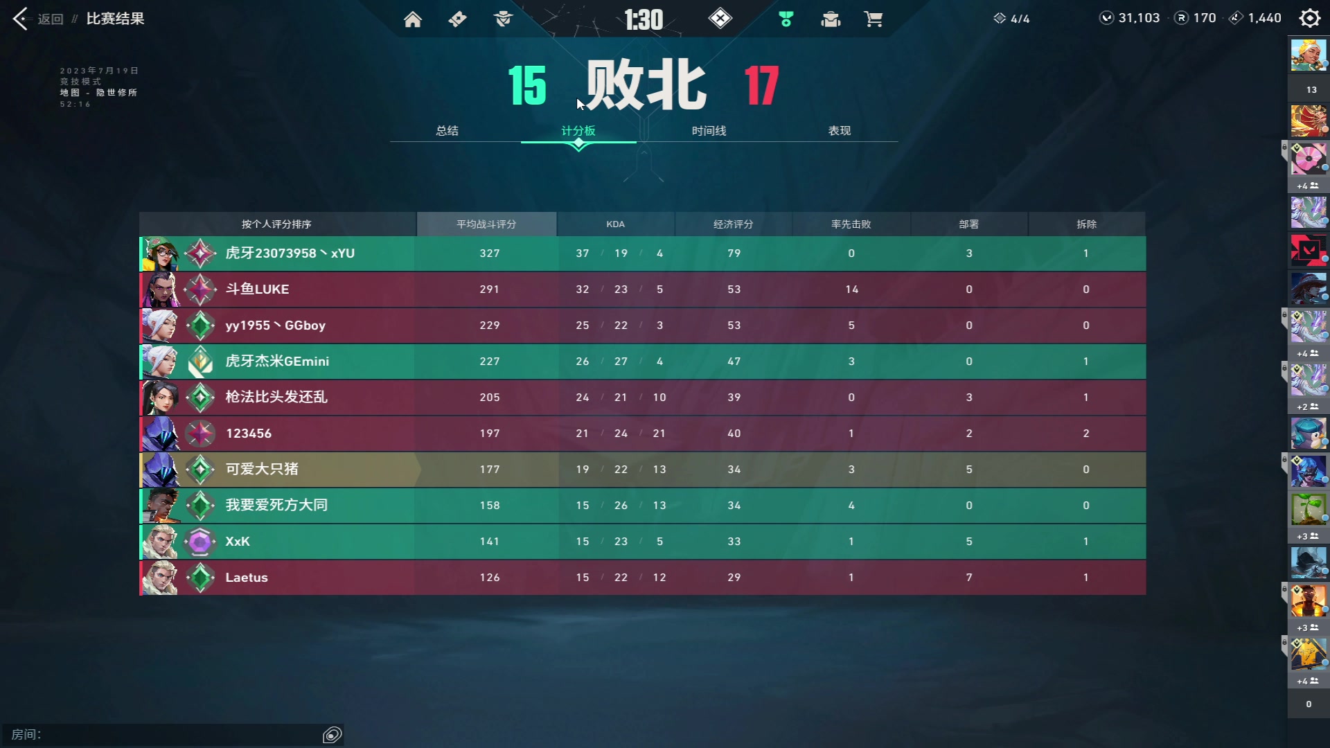 【2023-07-19 02点场】三酒OuO：你是天赋还是努力