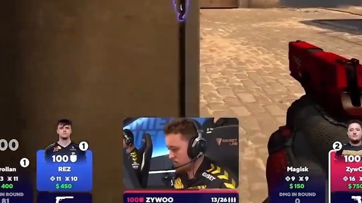 【CSGOBlast秋季赛】Zywoo：每年大概一到两个P250五杀