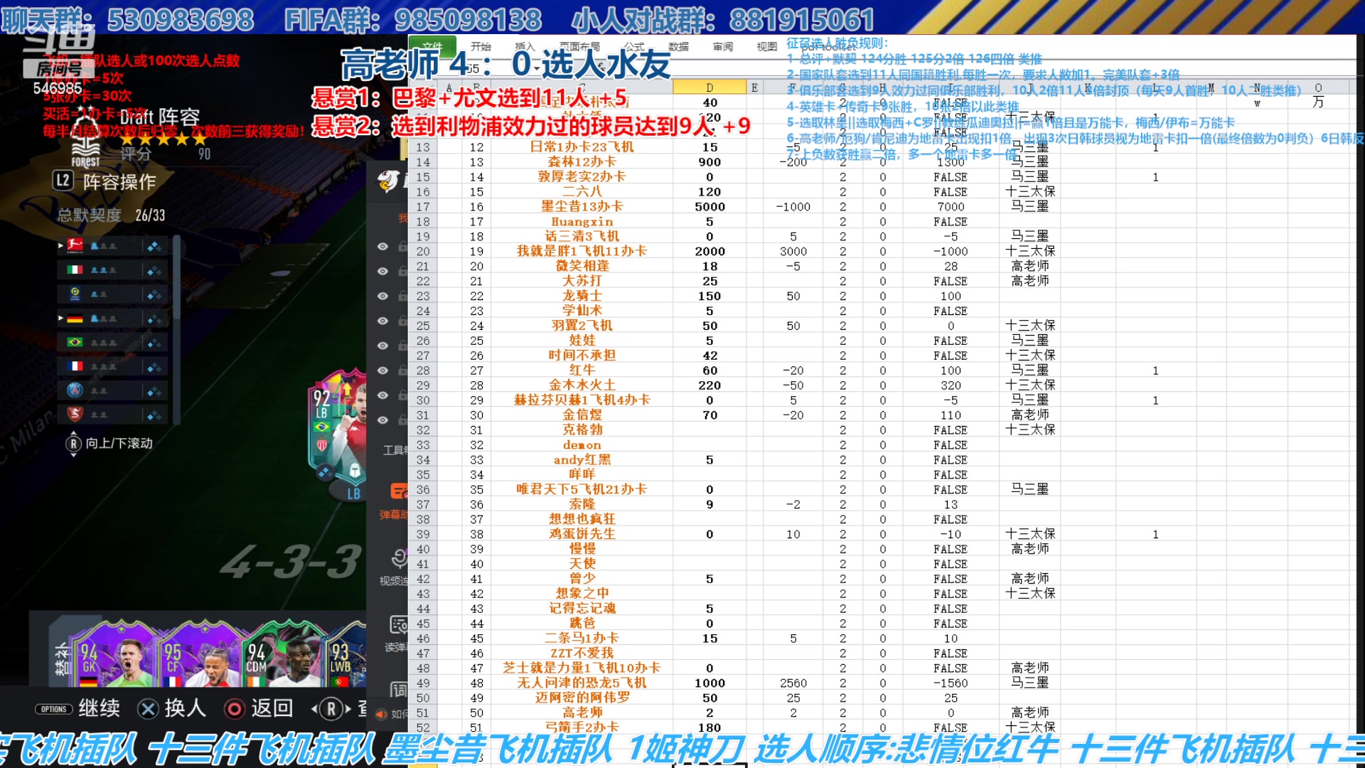【2023-07-21 16点场】高老师爱足球：FIFA23先踢几场IQ杯，然后征召~