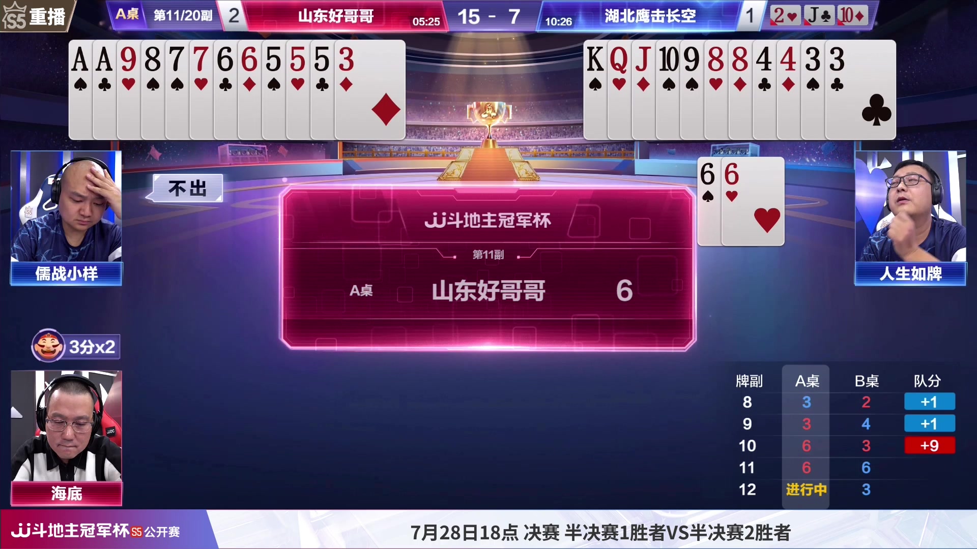 【2023-07-21 03点场】JJ斗地主官方：25号18点，公开赛决赛段开打