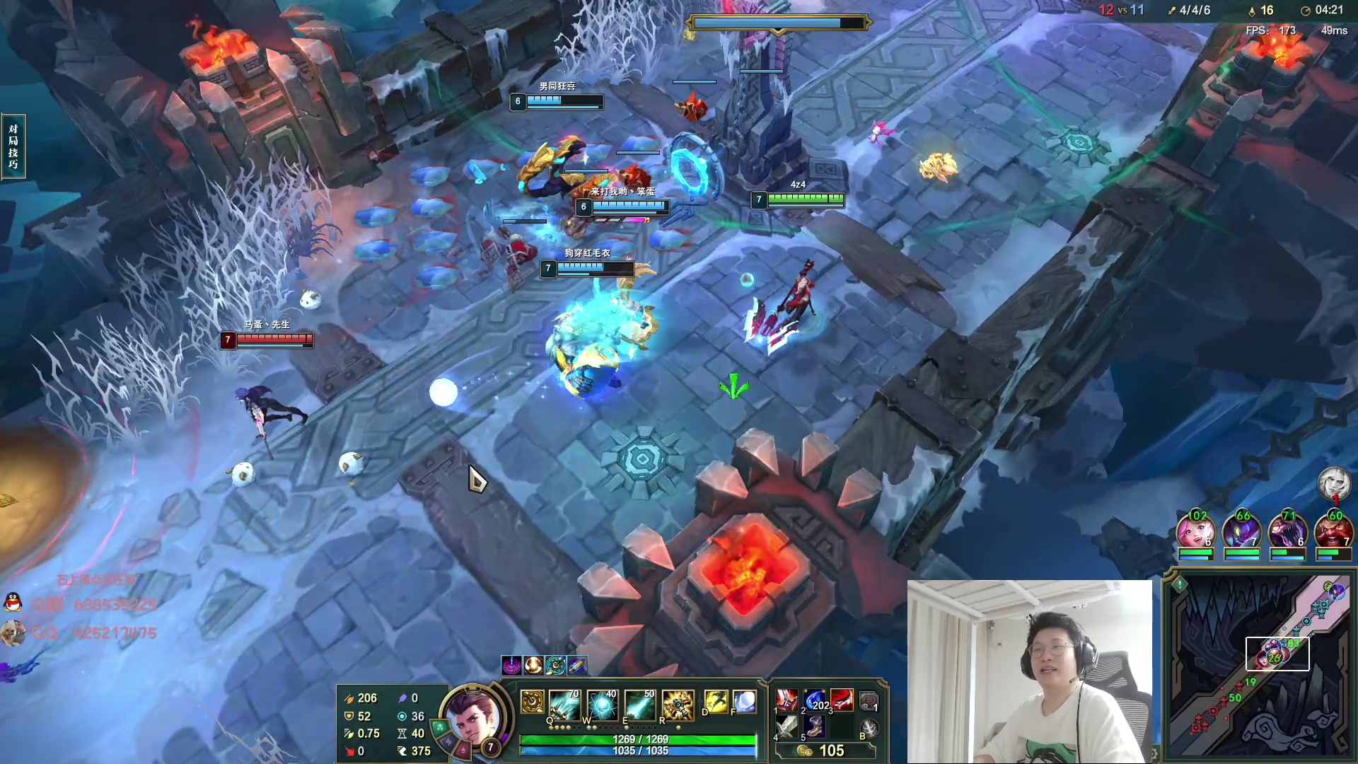 【2023-07-21 00点场】兮饭锐雯：大乱斗典狱长来咯