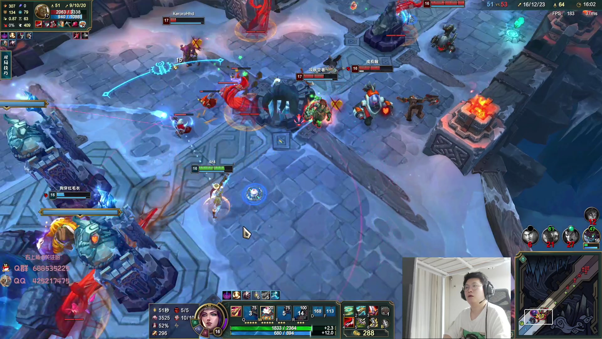 【2023-07-21 04点场】兮饭锐雯：大乱斗典狱长来咯