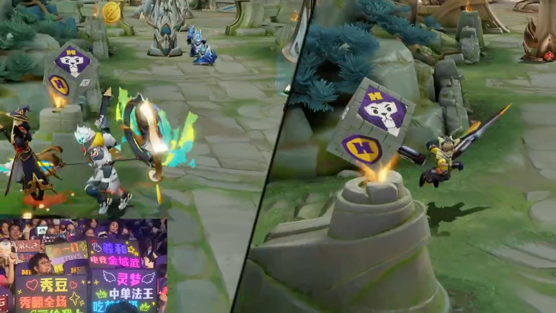 南京Hero久竞 VS XYG第4局-2023KPL夏季赛常规赛