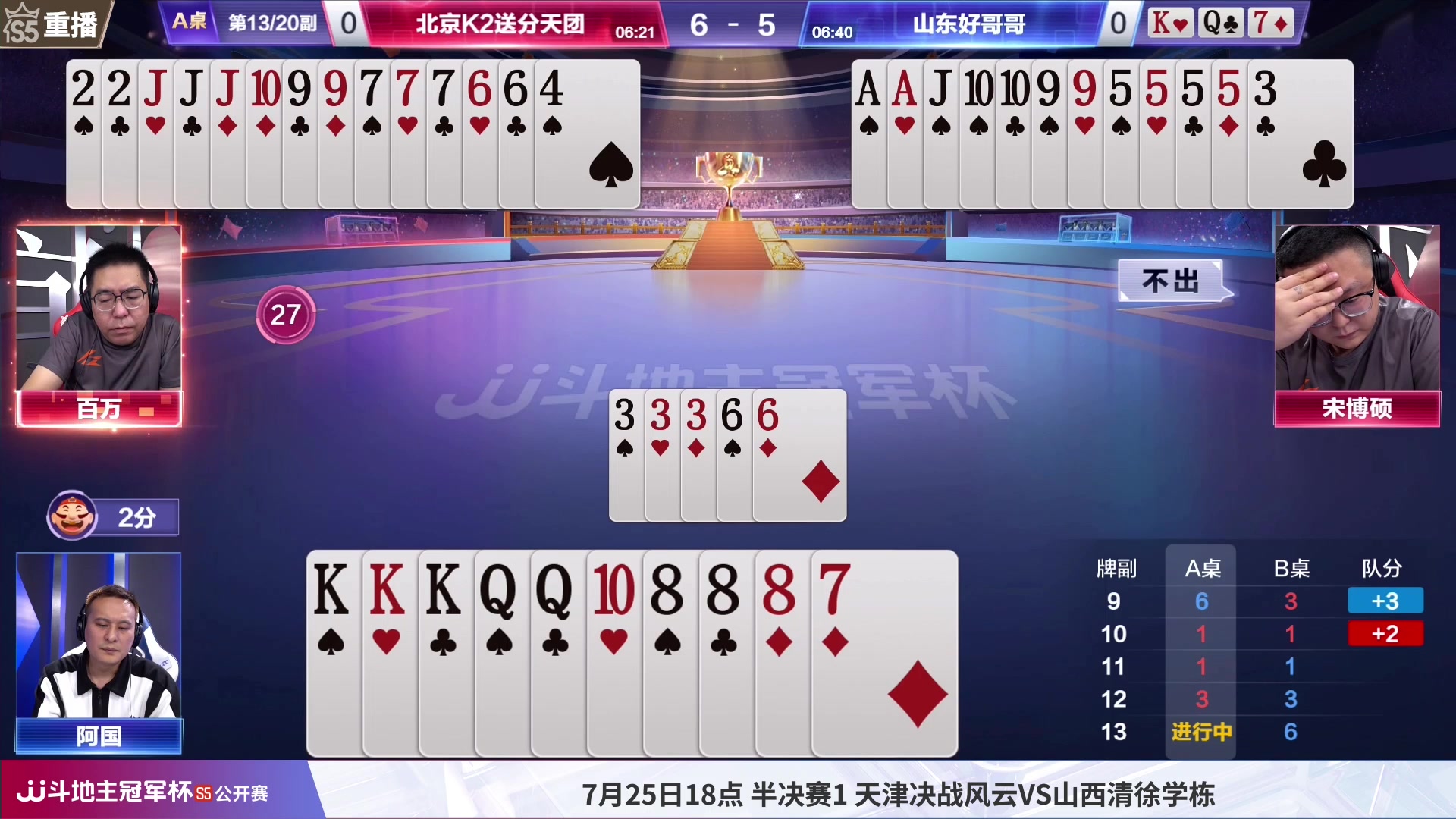 【2023-07-22 08点场】JJ斗地主官方：25号18点，公开赛决赛段开打