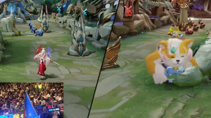 杭州LGD.NBW VS 苏州KSG第1局-2023KPL夏季赛常规赛