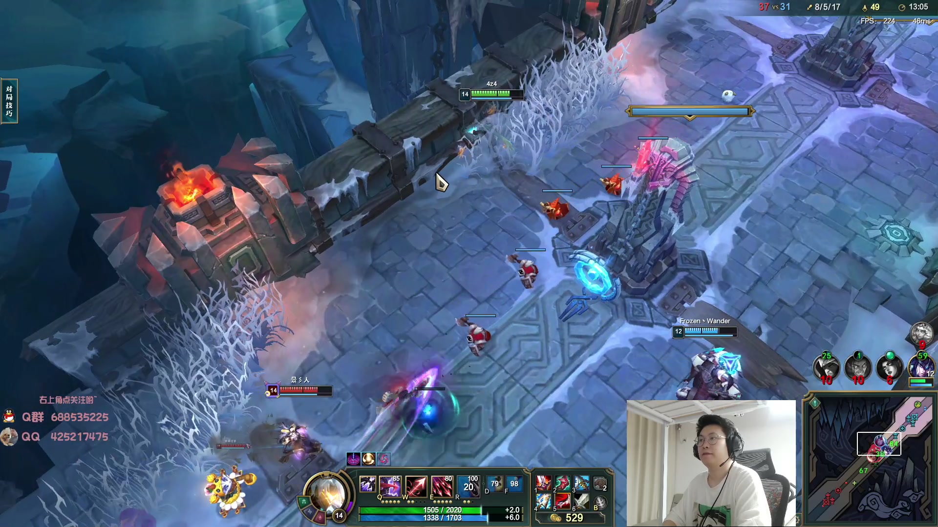 【2023-07-22 06点场】兮饭锐雯：大乱斗典狱长来啦