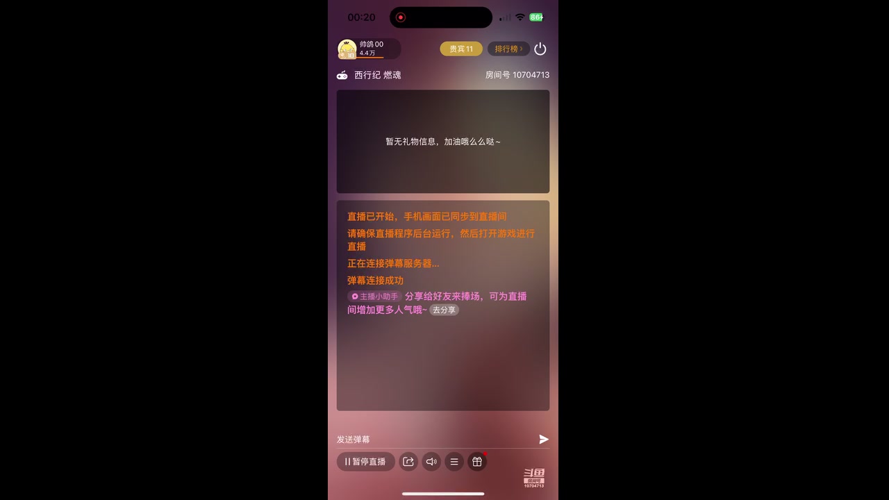 【2023-7-23 0点场】帅鸽00:来发点弹幕。