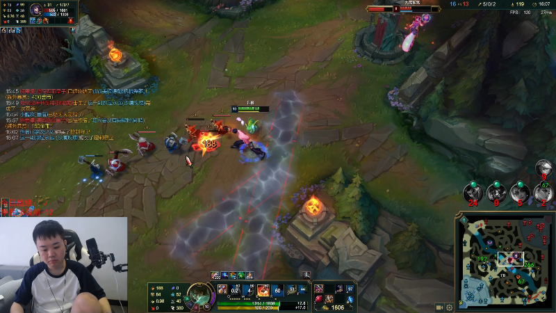 【英雄联盟】网友张顺飞的精彩时刻 20230723 10点场