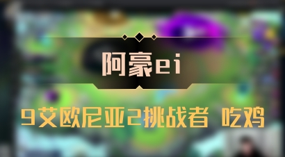 【阿豪ei】9艾欧尼亚2挑战者 吃鸡