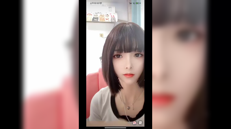 美女真可爱，但是不爱说话啊