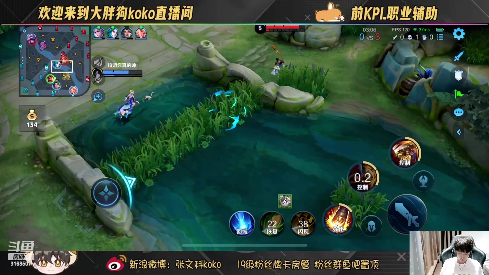 【2023-07-26 20点场】大胖狗koko：（101段辅助） 国服苏烈把把C