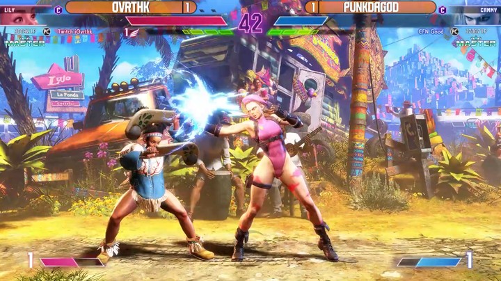 【街霸6】Ovrthk (LILY) vs PunkdaGod (CAMMY)