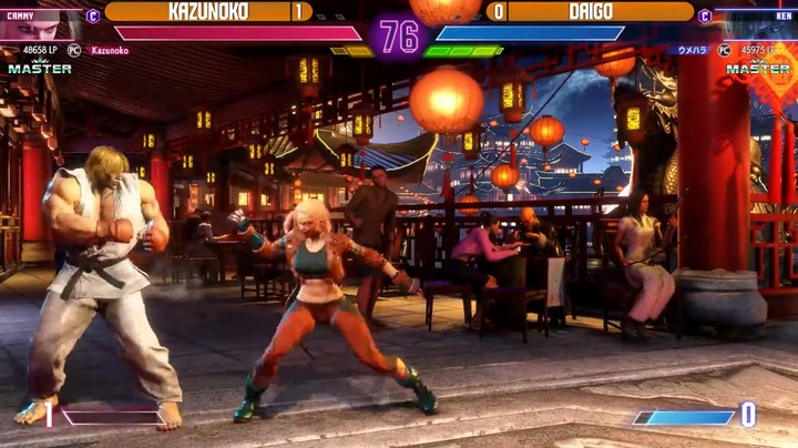 【街霸6】Kazunoko (CAMMY) vs Daigo (KEN) BullCat, Fuudo