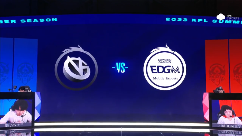厦门VG VS 上海EDG.M第3局-2023KPL夏季赛常规赛