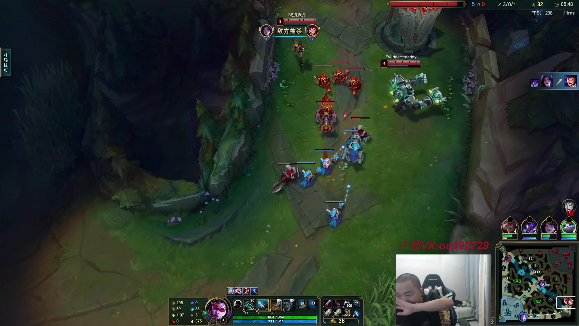 【2023-07-31 22点场】暗夜猎手光头强：第一vn：小代克星！