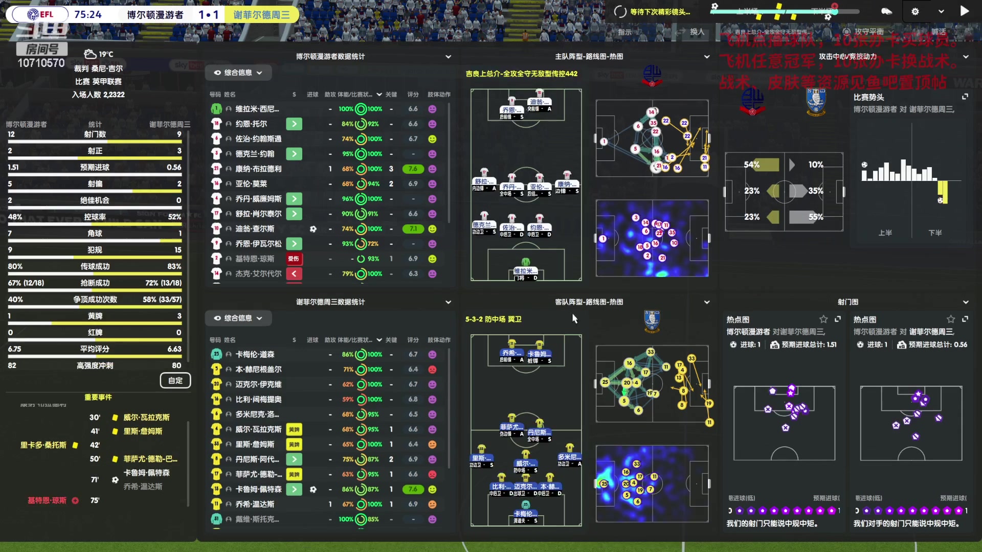 【2023-08-01 00点场】吉良上总介：442大获成功！新档，博尔顿！