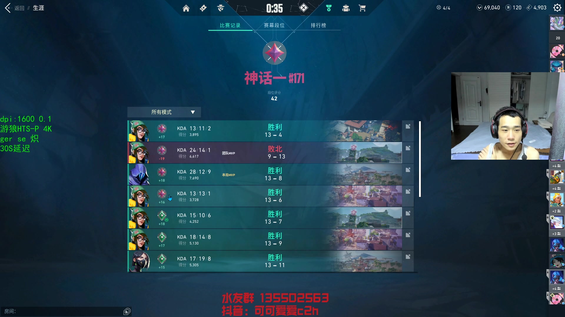 【2023-08-03 02点场】可可爱爱c2h：【c2h】沉淀 学习 不摆 不投