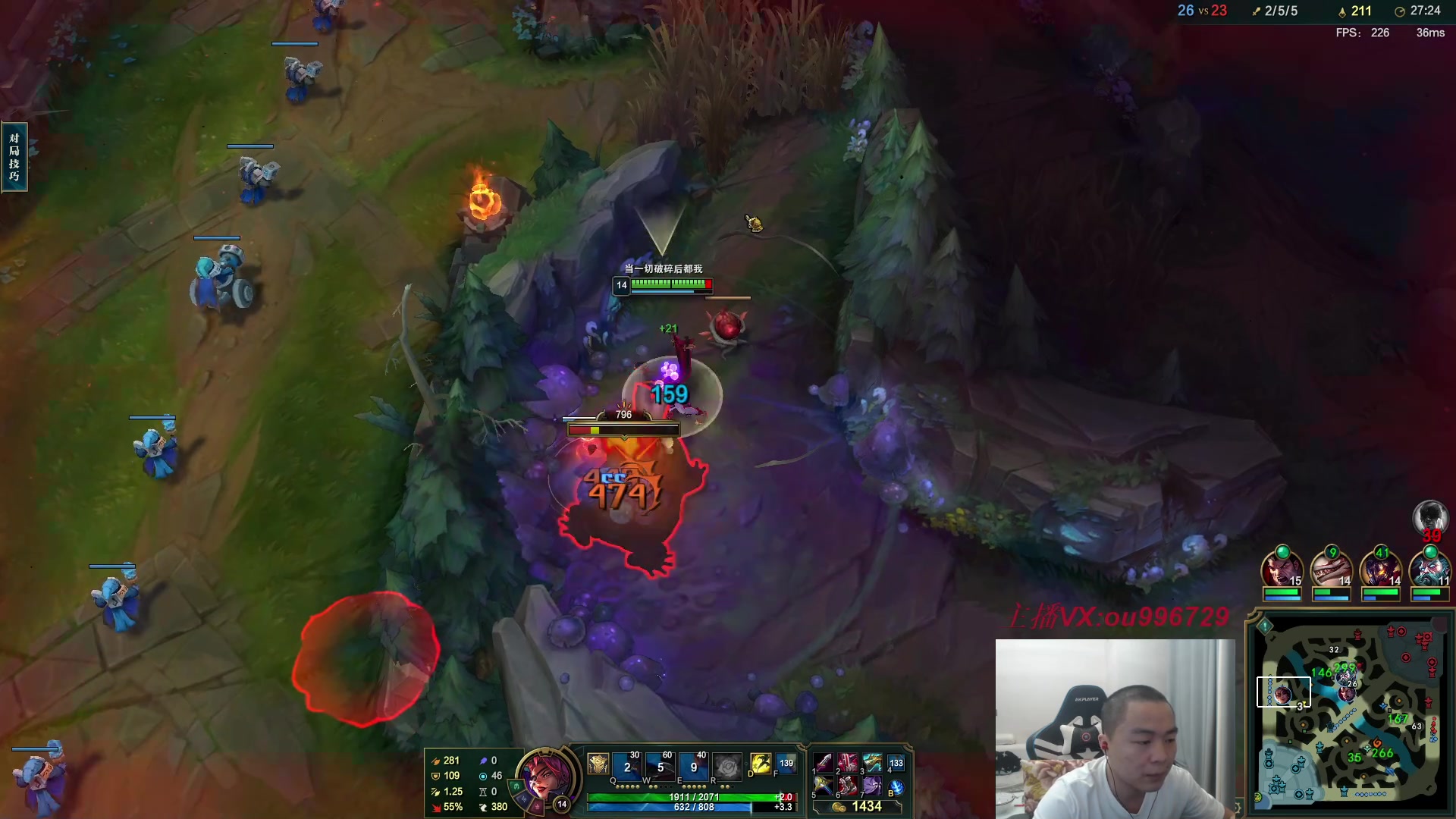 【2023-08-04 20点场】暗夜猎手光头强：第一vn：小代克星！