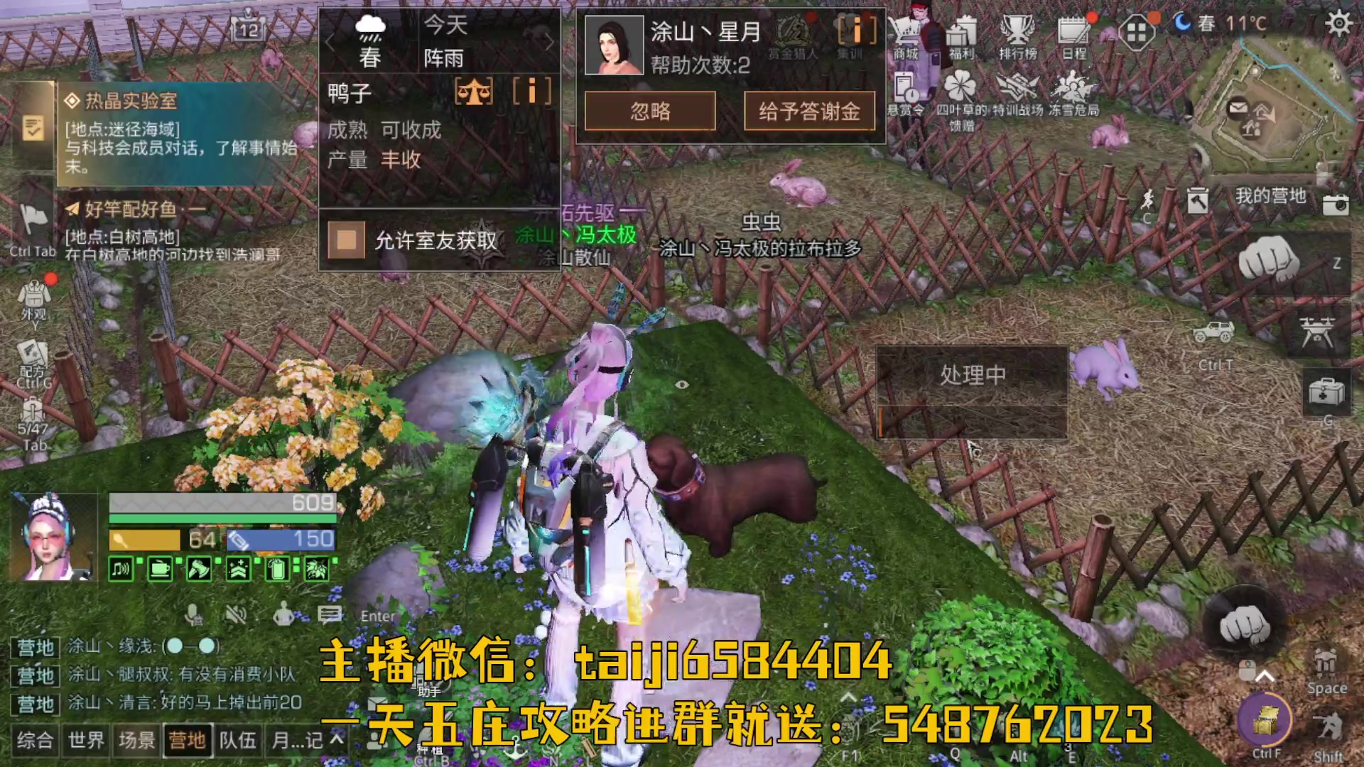 【2023-08-04 12点场】中华田园冯太极：喉咙痛！话少