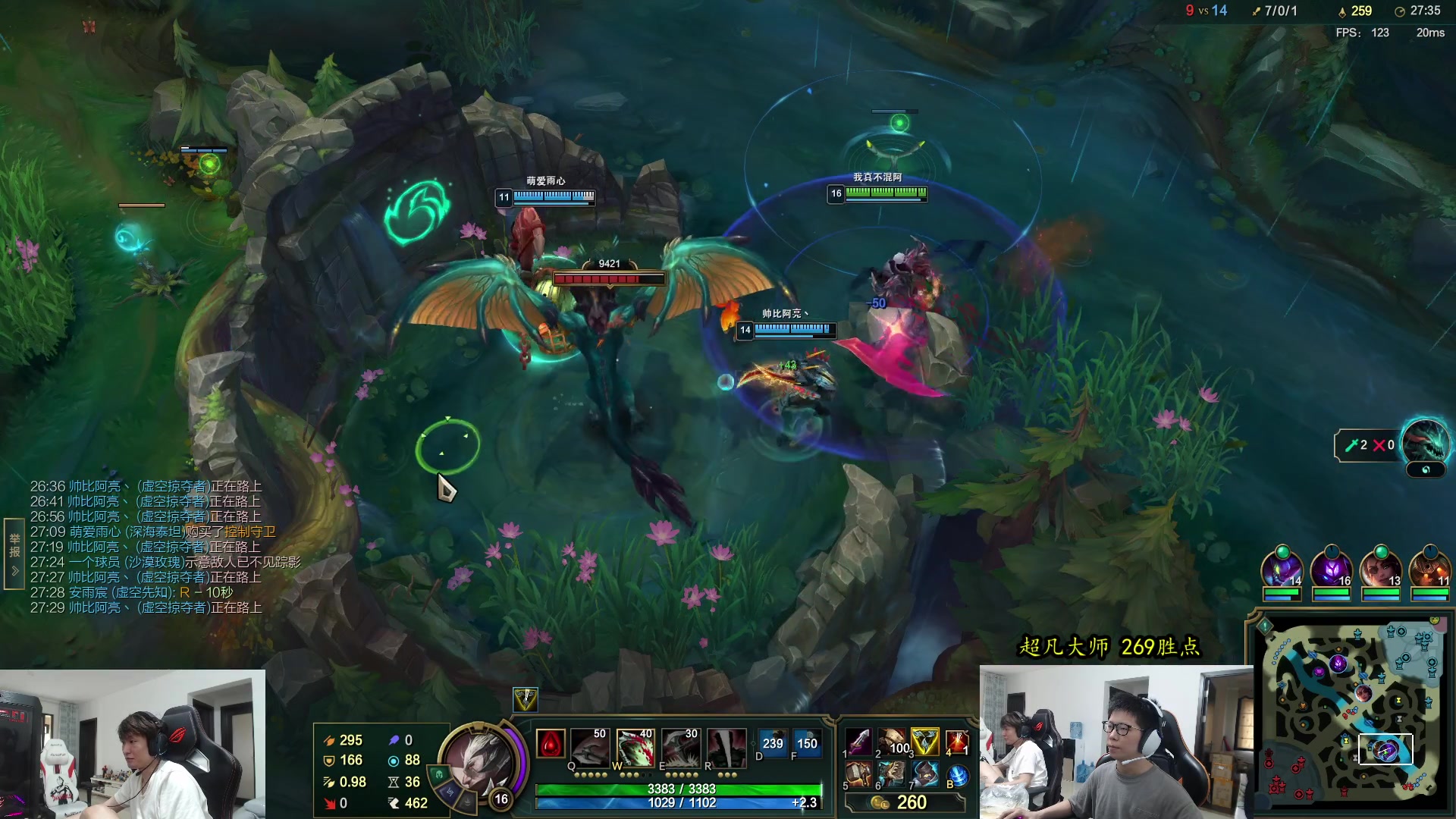 【2023-08-04 14点场】余小C真的很强：余小C：双倍亲密度，大师冲宗师！