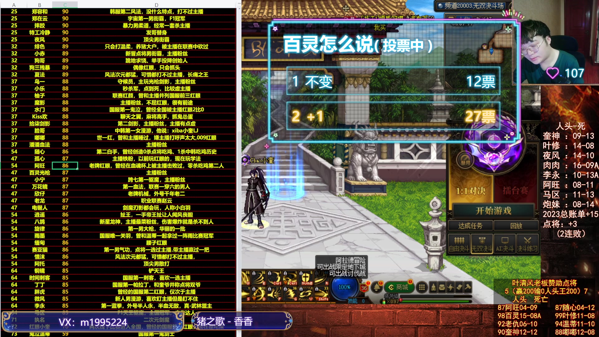 【2023-08-05 00点场】红眼小奎：顶级赞助点将~+吃鸡！~~