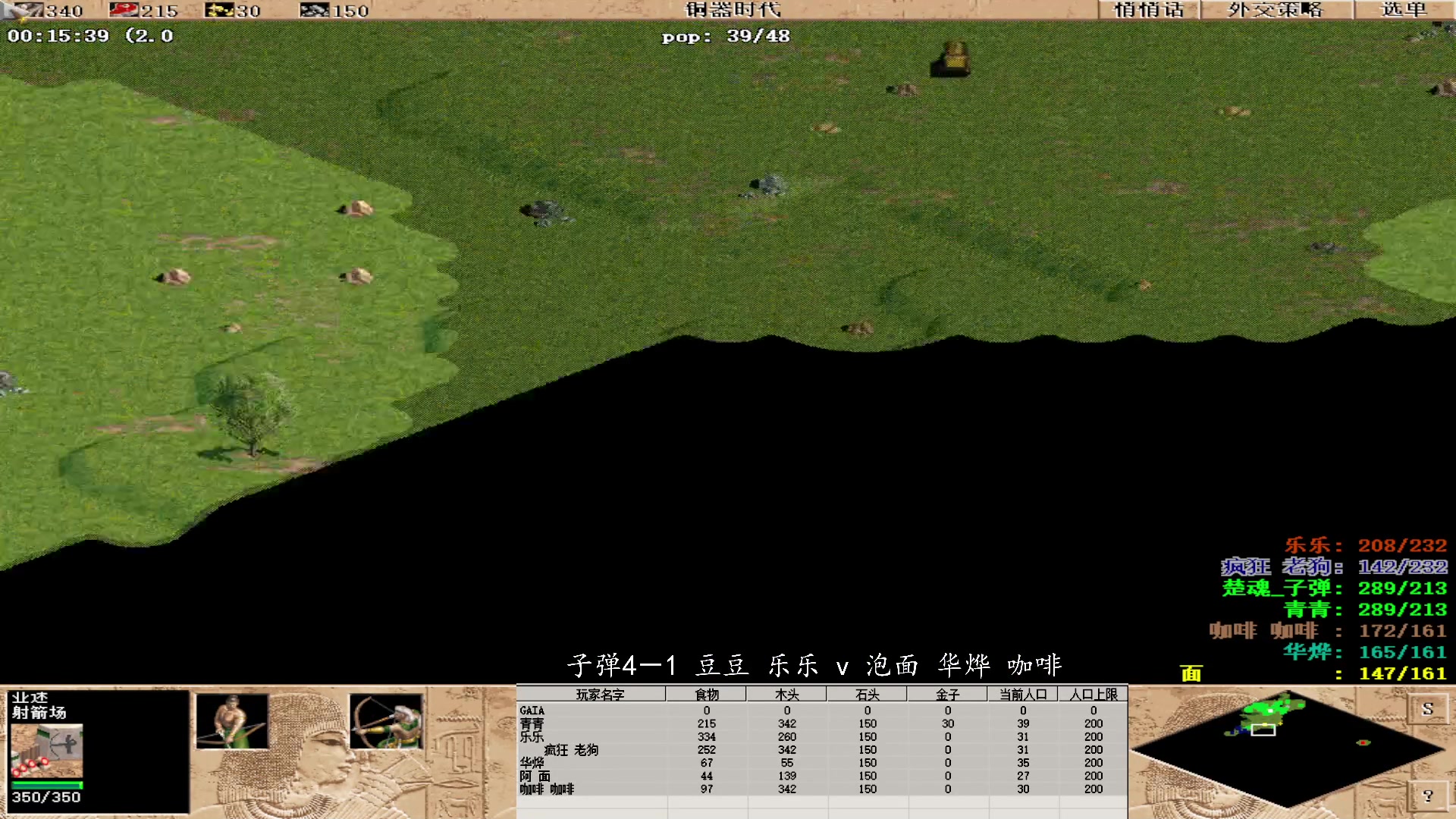 子弹4－1 豆豆 乐乐 3 v 0 泡面 华烨 咖啡