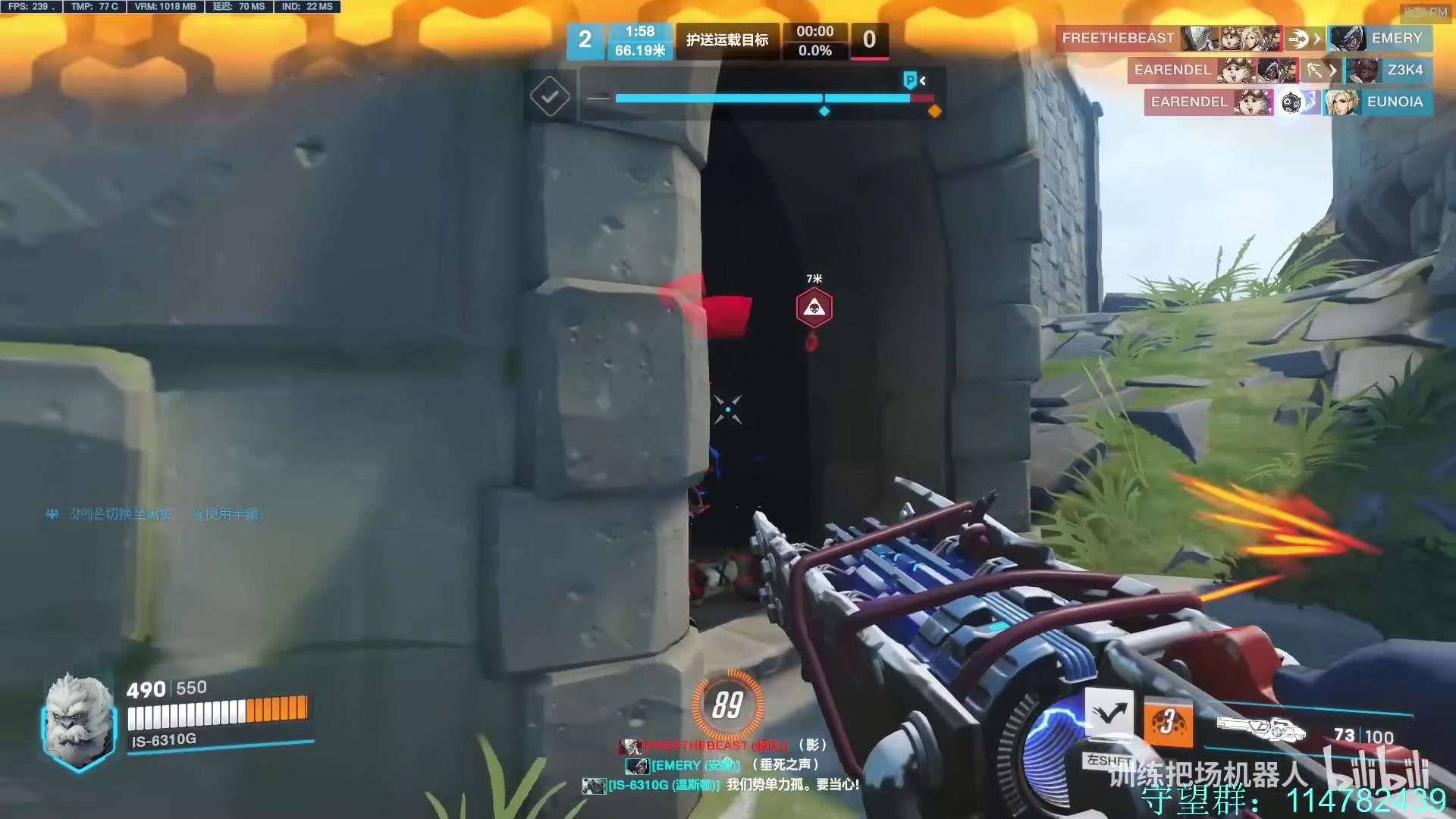 【2023-08-07 09点场】训练把场机器人：机器人：重装坦克