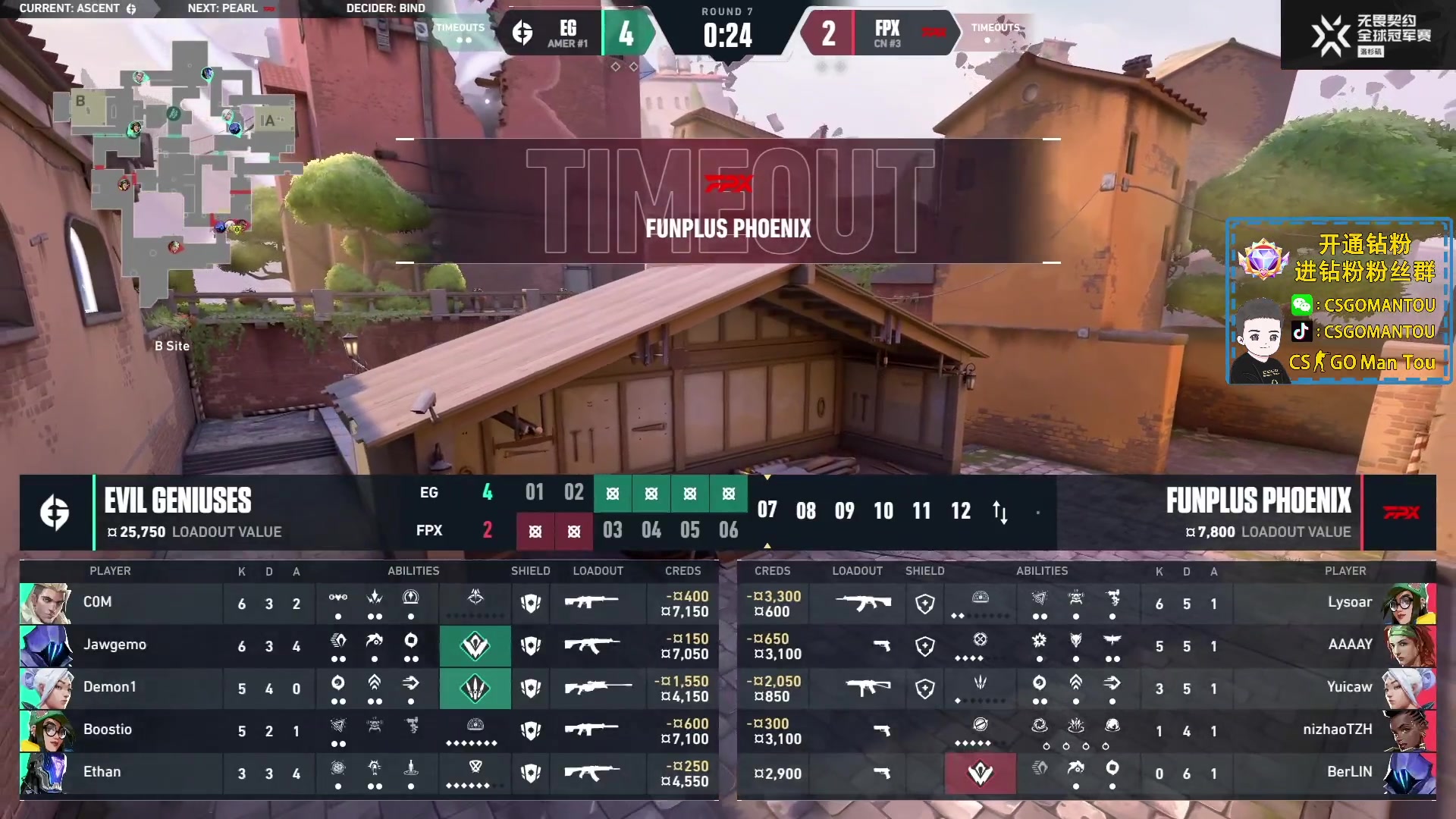 【2023-08-08 05点场】CSGO馒头：啥也不是的主播 6959154