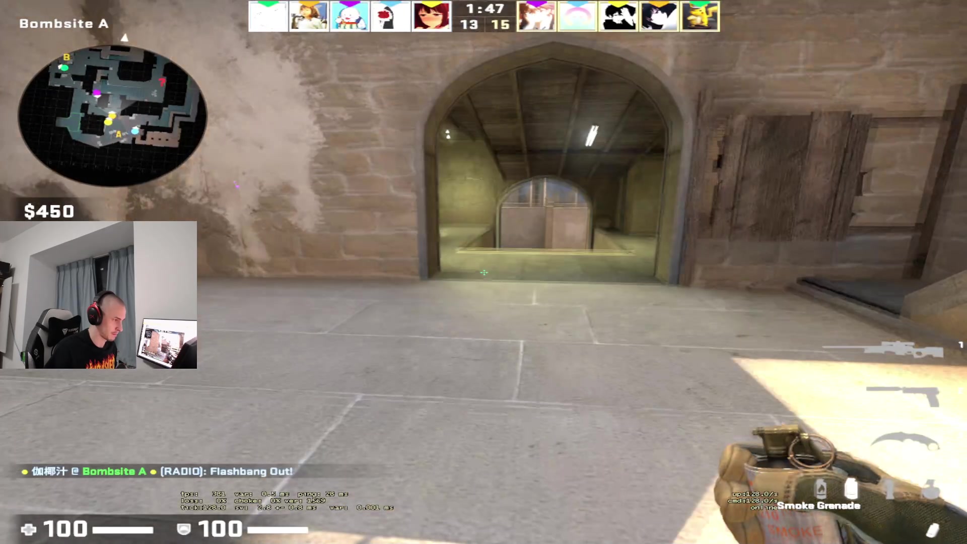 【2023-08-07 22点场】毛子Reckless：cs go 4000分