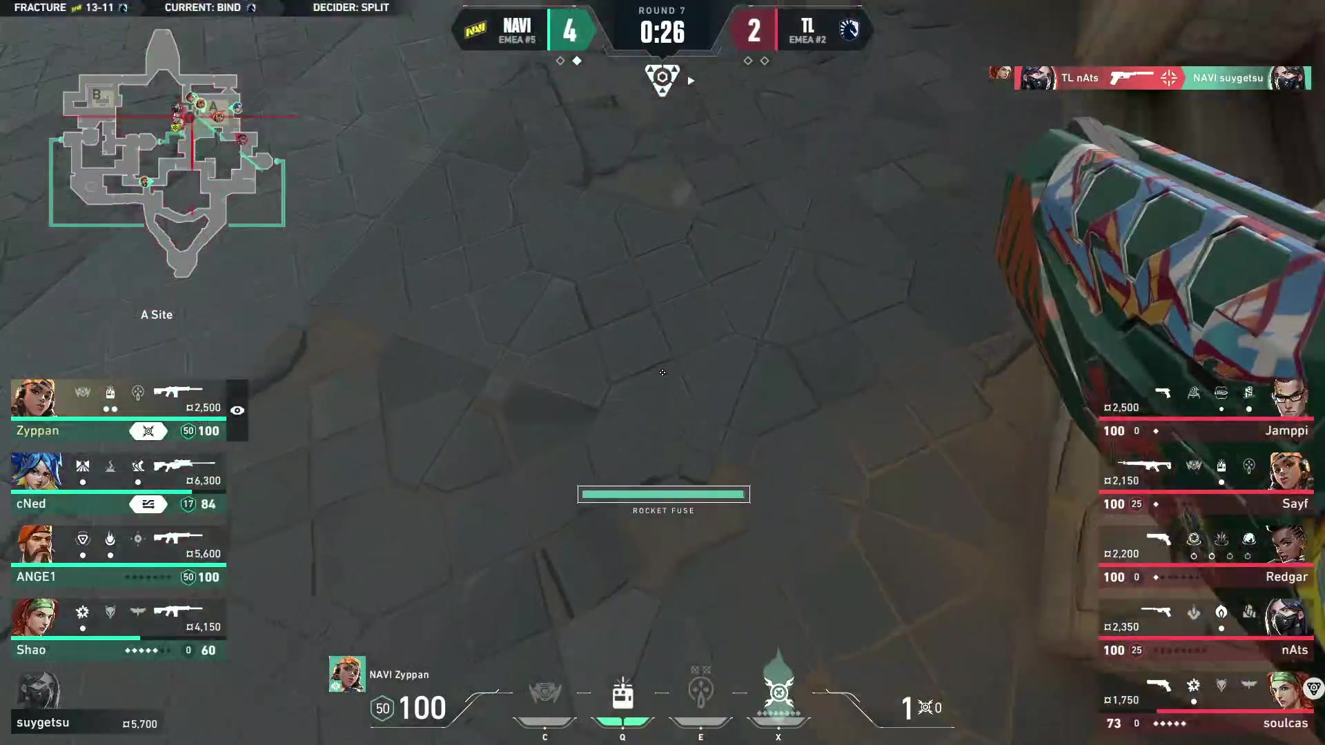 【2023-08-07 22点场】无畏契约赛事：重播丨8号 3:00 FUT vs T1