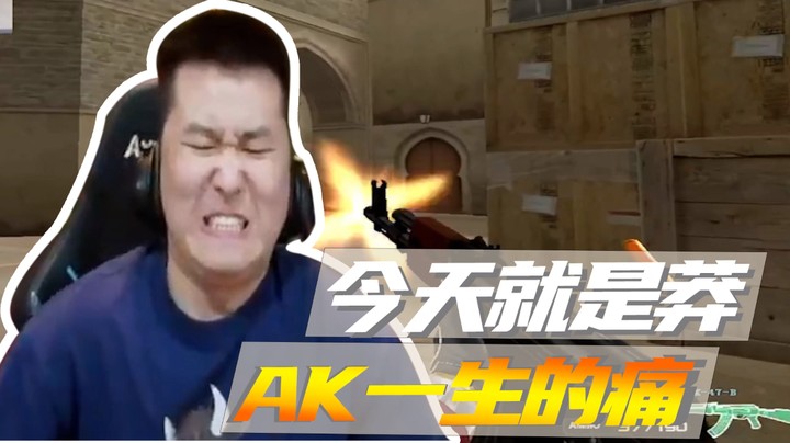 今天就是莽，AK一生的痛