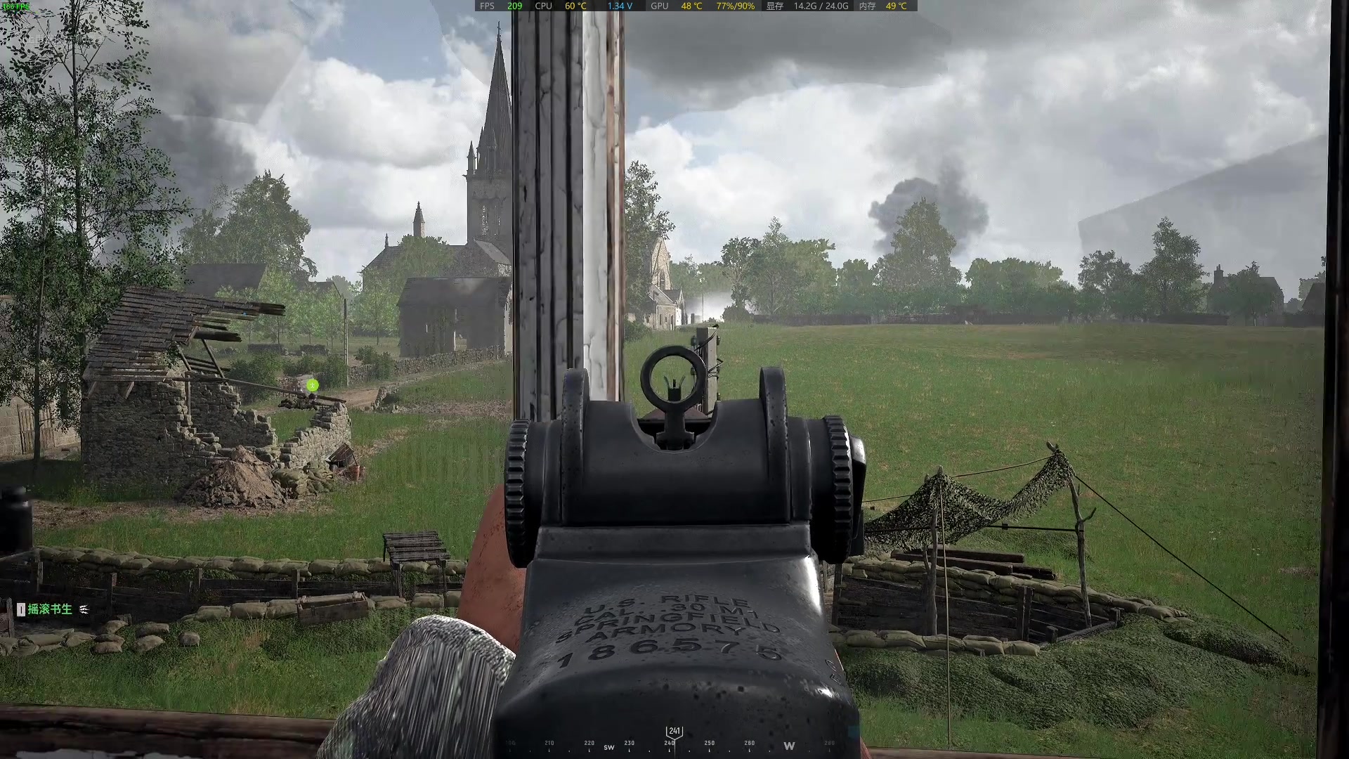 人间地狱 M1步枪 高杀视频