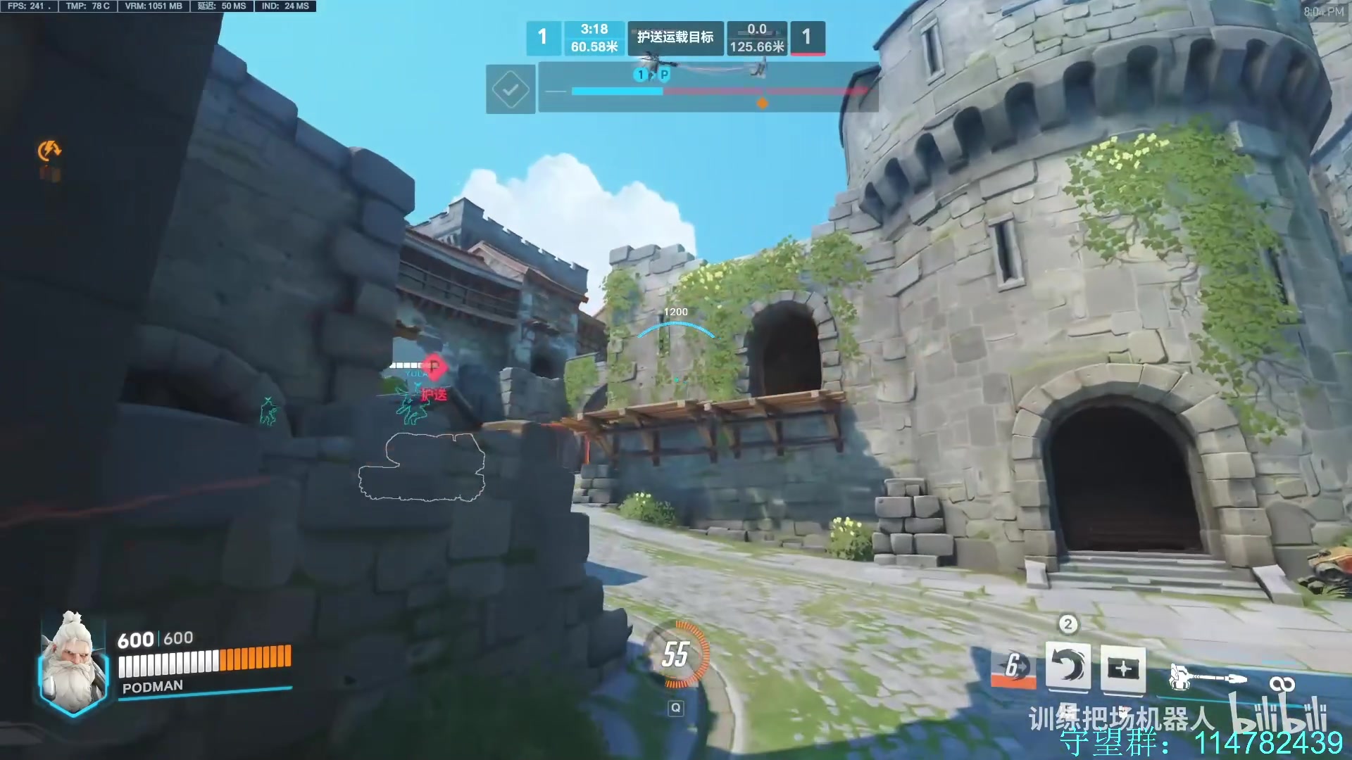 【2023-08-09 08点场】训练把场机器人：机器人：重装坦克