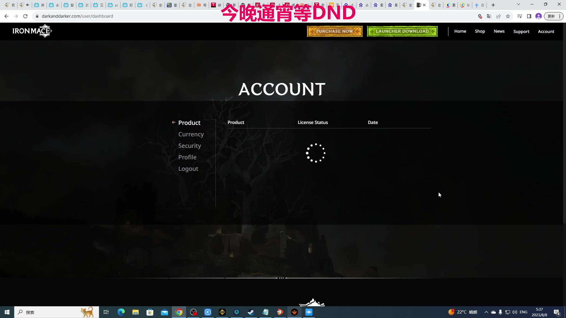 【2023-08-08 04点场】TYF唐亦风：早点下 等DND开服第一时间搞！！！