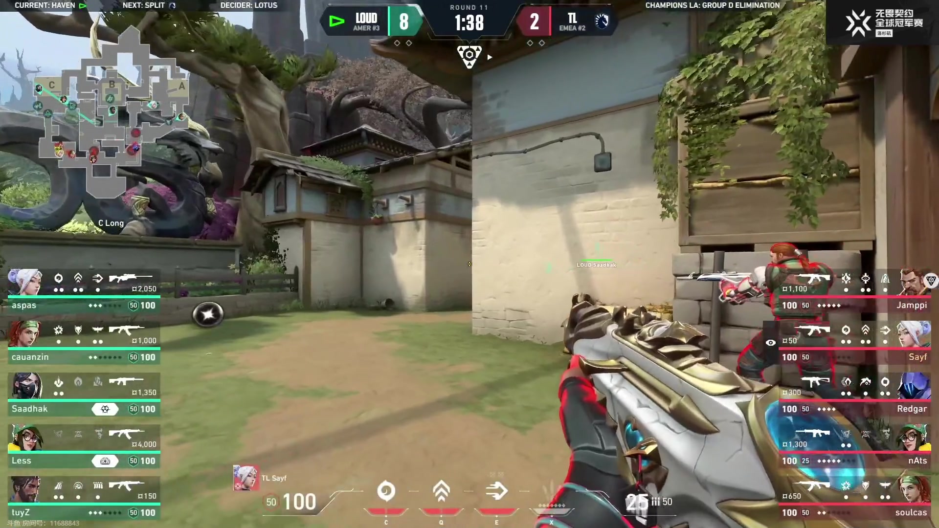 【2023-08-11 03点场】CSGO解说伟伟：冠军赛 LOUD VS Liquid